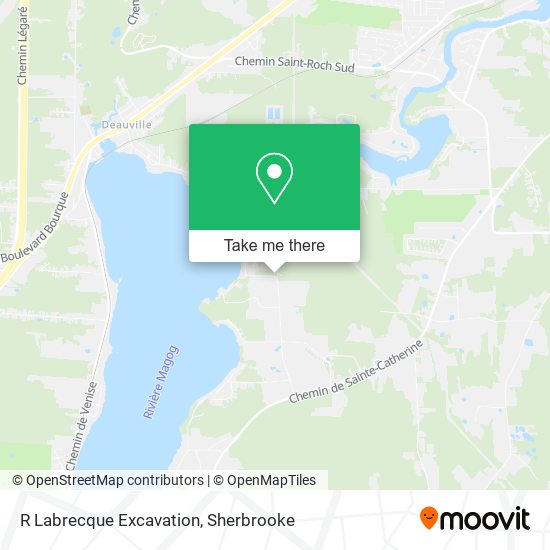 R Labrecque Excavation map