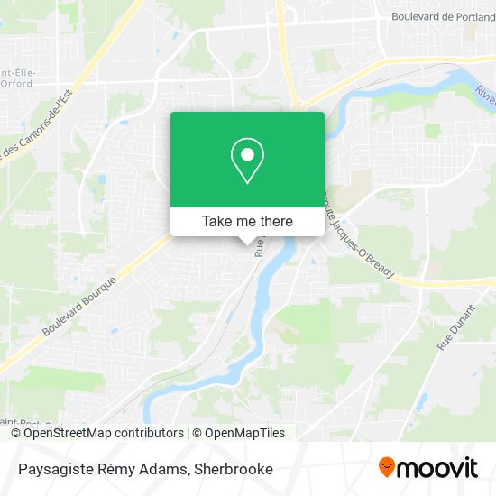 Paysagiste Rémy Adams map
