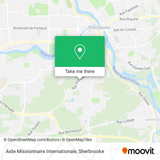Aide Missionnaire Internationale map