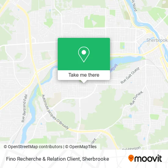 Fino Recherche & Relation Client map