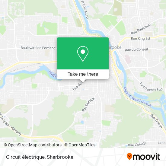 Circuit électrique map