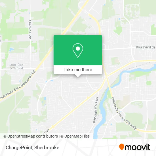 ChargePoint map