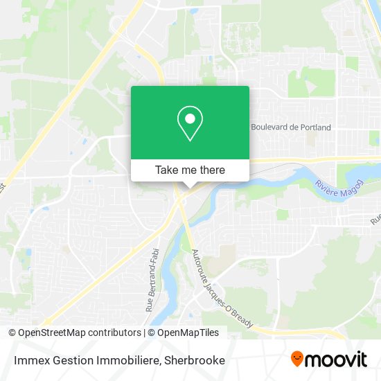 Immex Gestion Immobiliere map