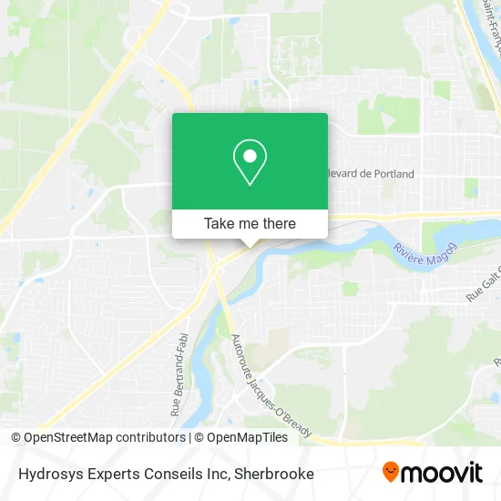 Hydrosys Experts Conseils Inc map