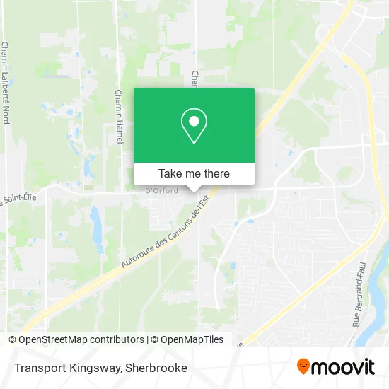 Transport Kingsway map