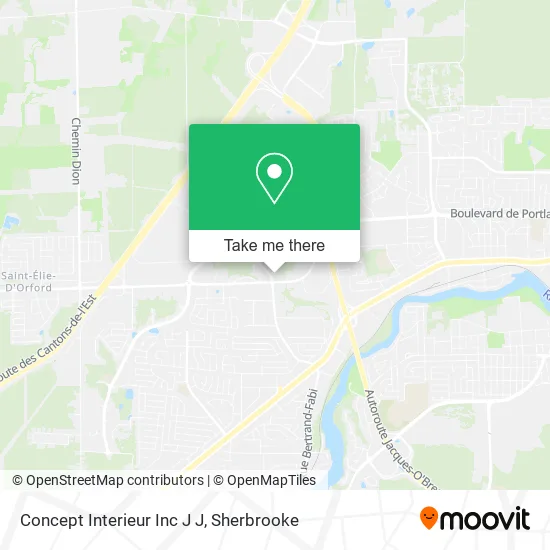 Concept Interieur Inc J J map