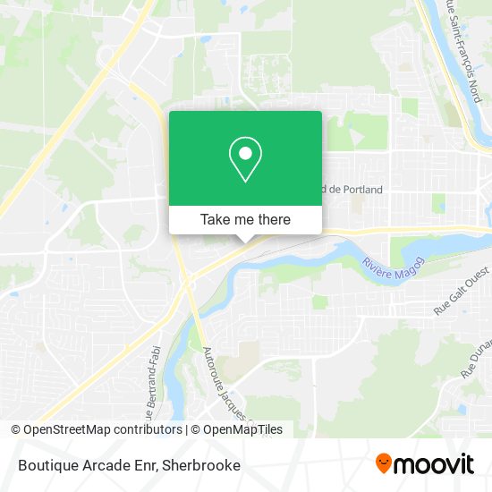 Boutique Arcade Enr map