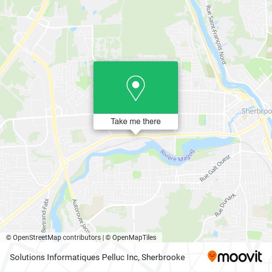 Solutions Informatiques Pelluc Inc map