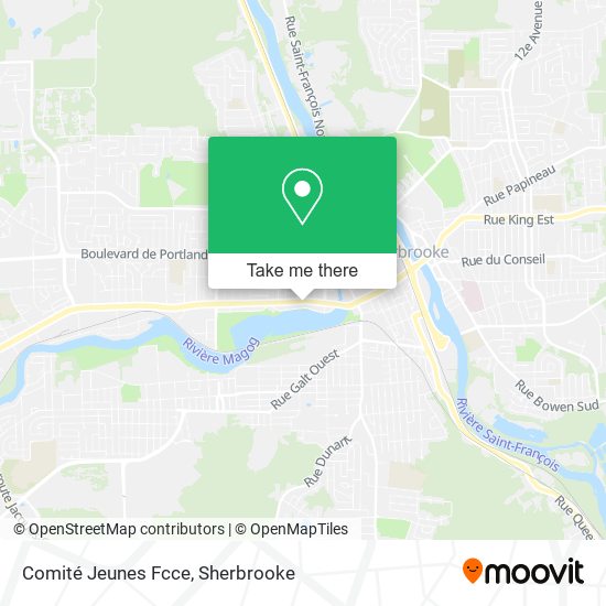 Comité Jeunes Fcce map