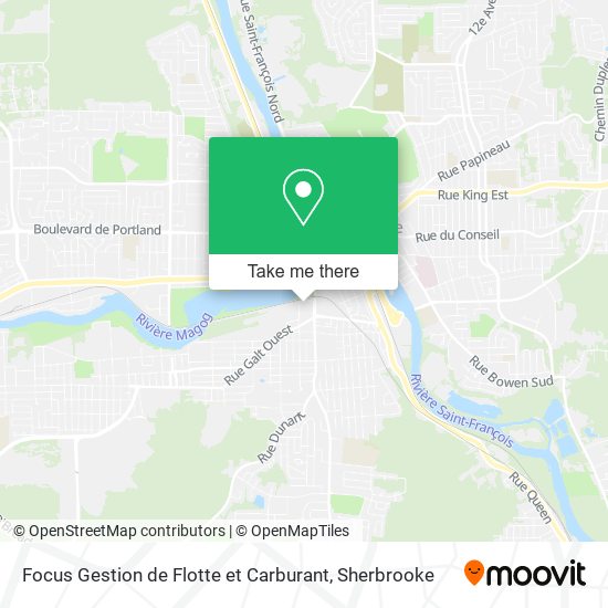 Focus Gestion de Flotte et Carburant map