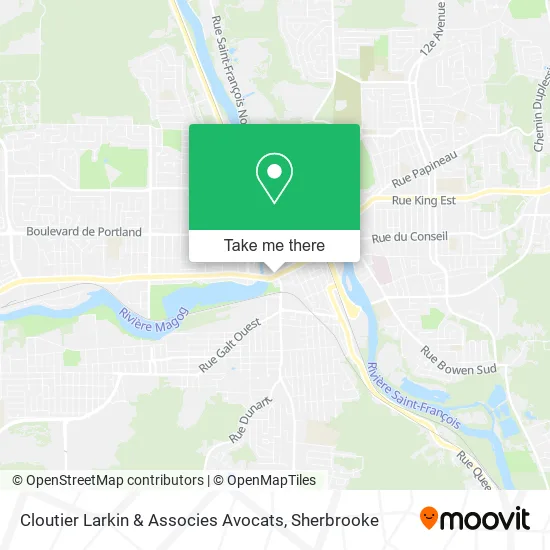 Cloutier Larkin & Associes Avocats map