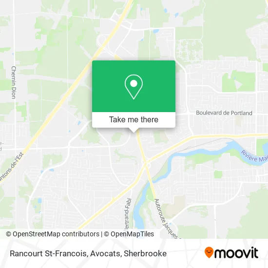 Rancourt St-Francois, Avocats map
