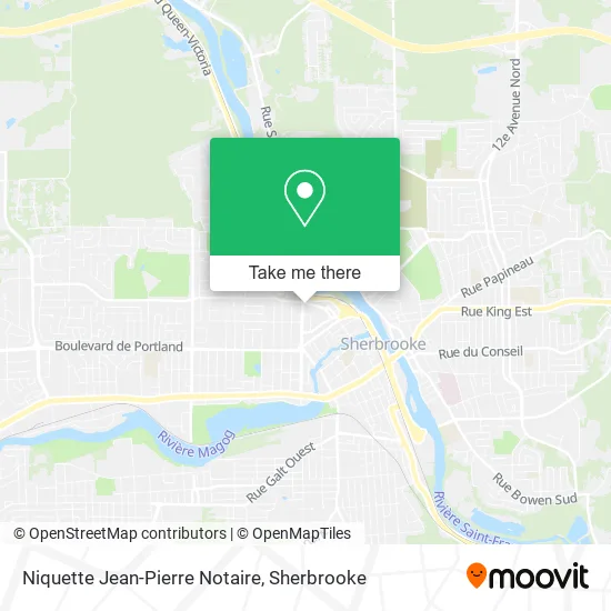 Niquette Jean-Pierre Notaire map