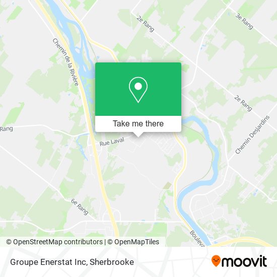 Groupe Enerstat Inc map
