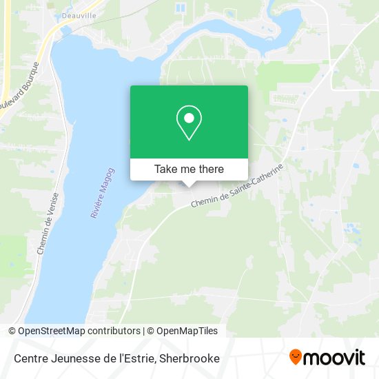 Centre Jeunesse de l'Estrie map