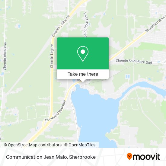 Communication Jean Malo map