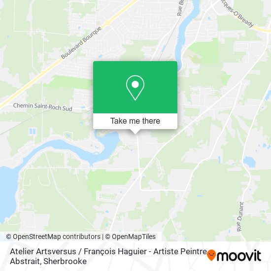 Atelier Artsversus / François Haguier - Artiste Peintre Abstrait map