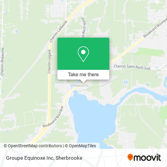 Groupe Equinoxe Inc map