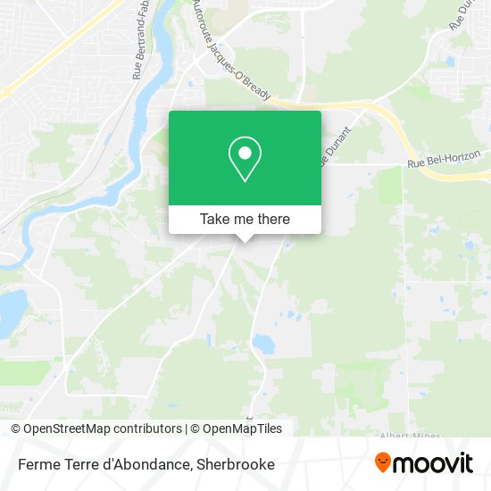 Ferme Terre d'Abondance map
