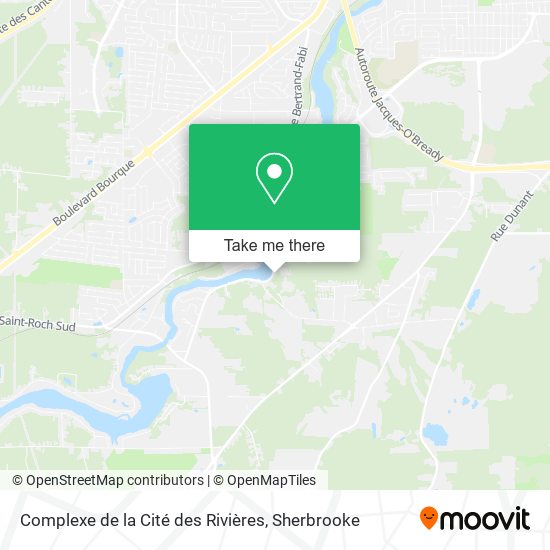 Complexe de la Cité des Rivières map