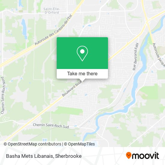 Basha Mets Libanais map