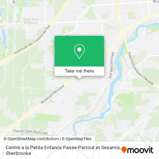 Centre a la Petite Enfance Passe-Partout et Sesamis map
