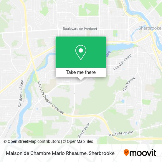 Maison de Chambre Mario Rheaume map