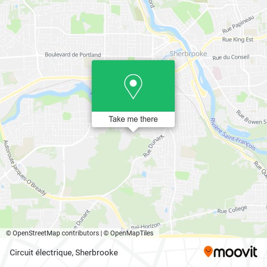 Circuit électrique map