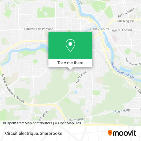 Circuit électrique map