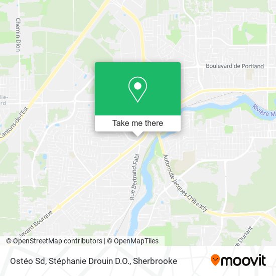 Ostéo Sd, Stéphanie Drouin D.O. map