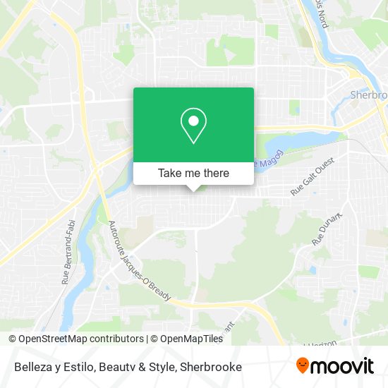 Belleza y Estilo, Beautv & Style map
