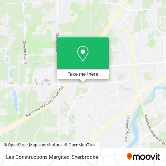 Les Constructions Margitec map