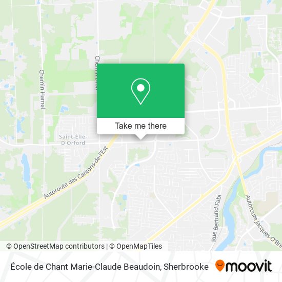 École de Chant Marie-Claude Beaudoin map