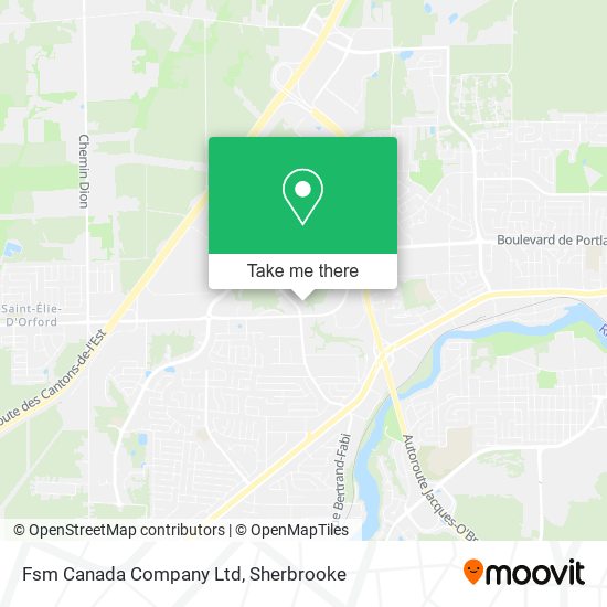 Fsm Canada Company Ltd map