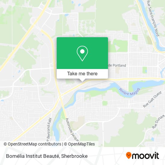 Bomélia Institut Beauté map