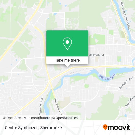 Centre Symbiozen map