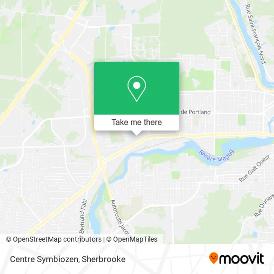 Centre Symbiozen map