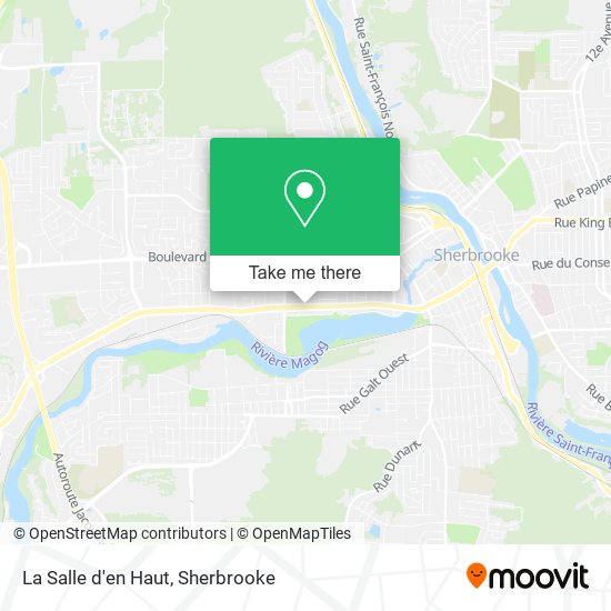 La Salle d'en Haut map