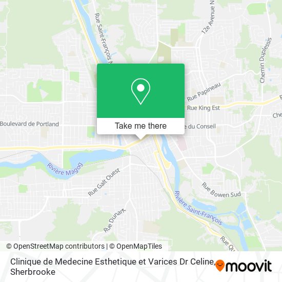 Clinique de Medecine Esthetique et Varices Dr Celine map