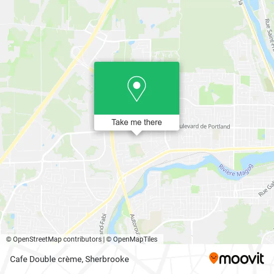 Cafe Double crème map