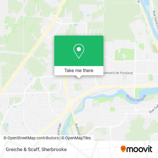 Greiche & Scaff map