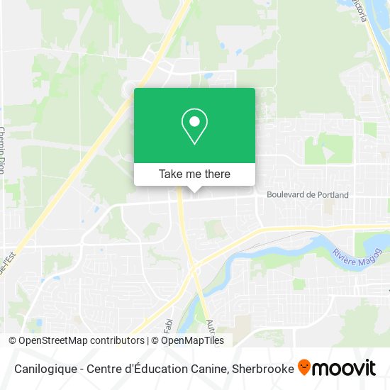 Canilogique - Centre d'Éducation Canine map