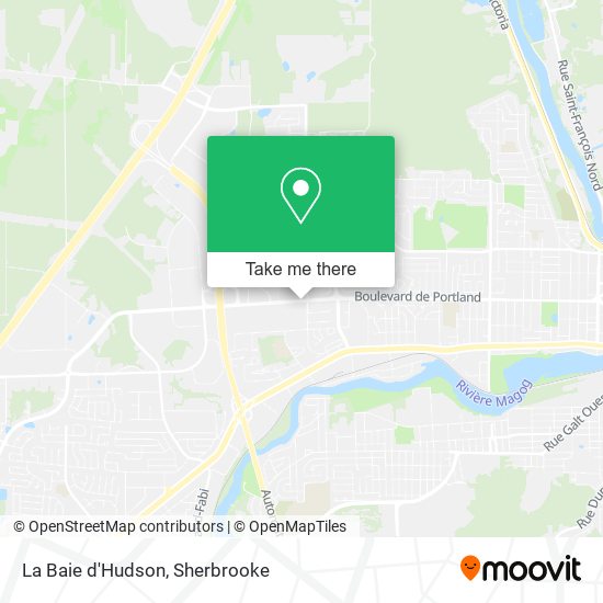 La Baie d'Hudson map