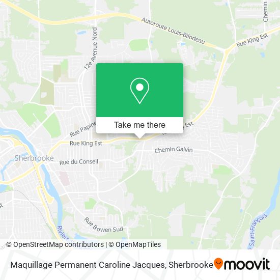 Maquillage Permanent Caroline Jacques map
