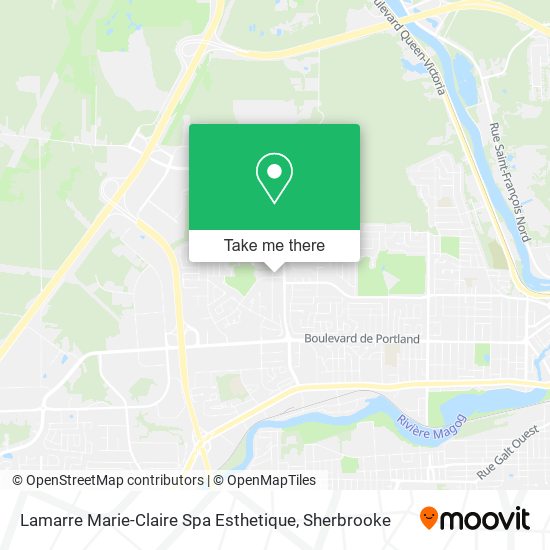 Lamarre Marie-Claire Spa Esthetique map