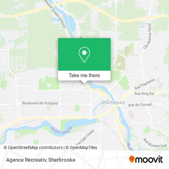 Agence Recreativ map