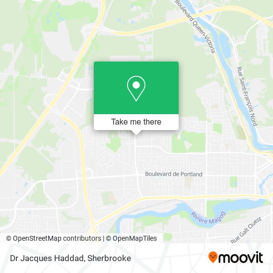 Dr Jacques Haddad map