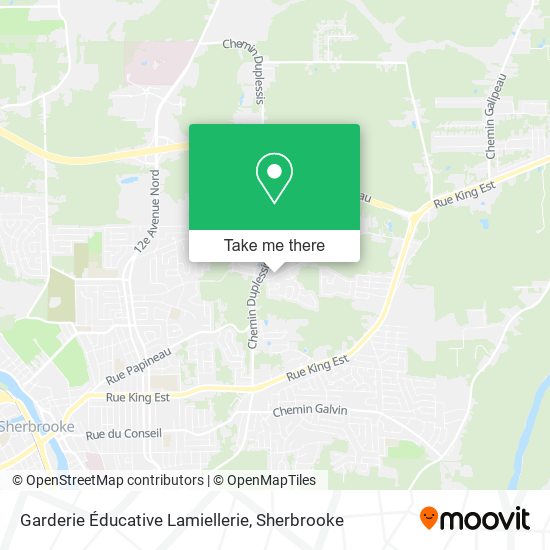 Garderie Éducative Lamiellerie map