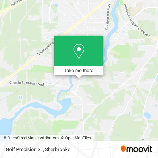 Golf Precision SL map