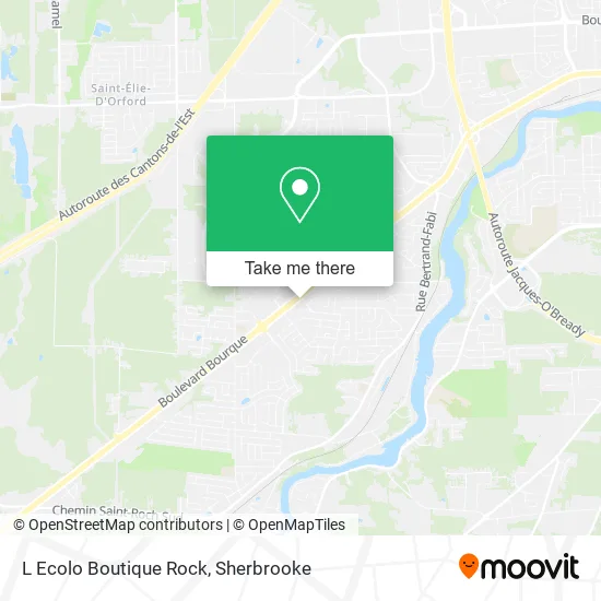 L Ecolo Boutique Rock map